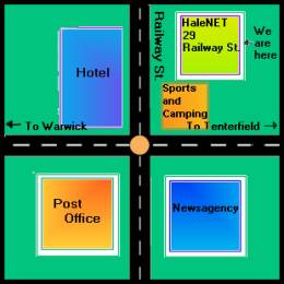 HaleNET Office Map